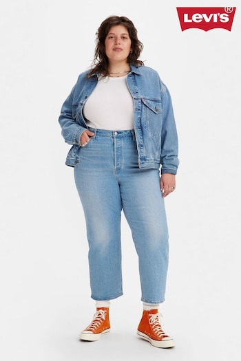 Levi's® Blue Curve Ribcage Straight Ankle Ladies Jeans (N99340) | £110