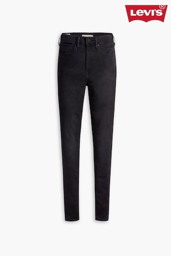 Levi's® Black Mile High Super Skinny Jeans (N99428) | £110