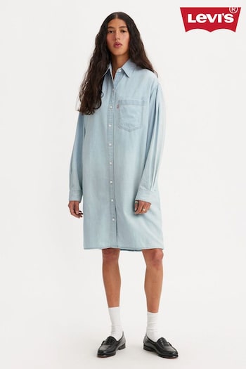 Levi's® Blue Nola Shirt Dress (N99484) | £95