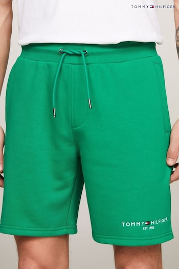 Tommy Hilfiger Logo Sweat French Shorts (N99600) | £85