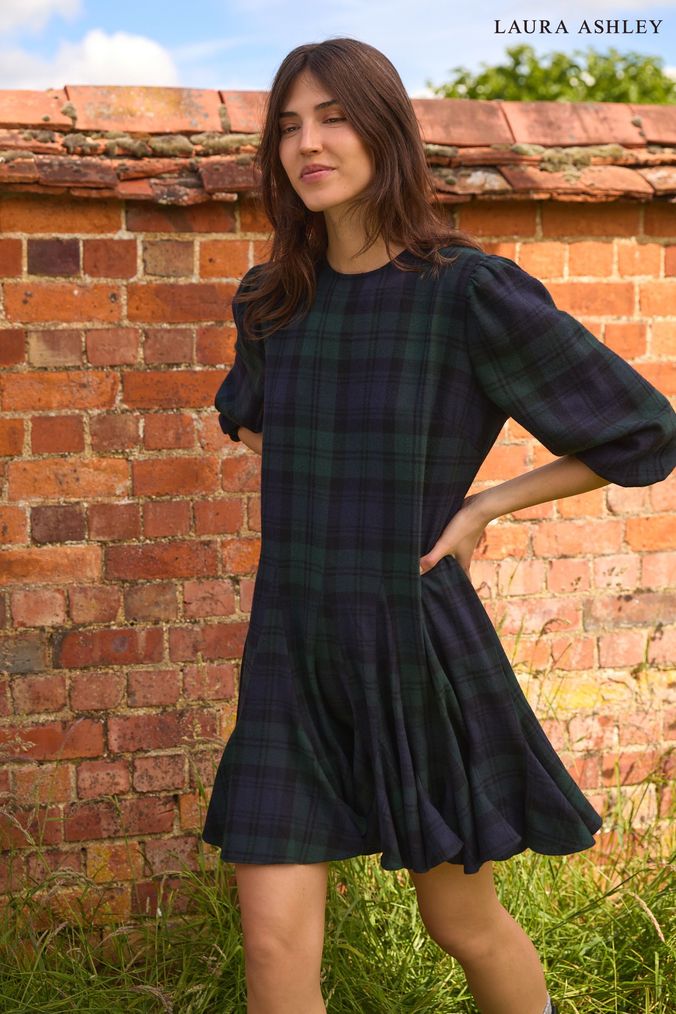 Checked dresses online new arrivals