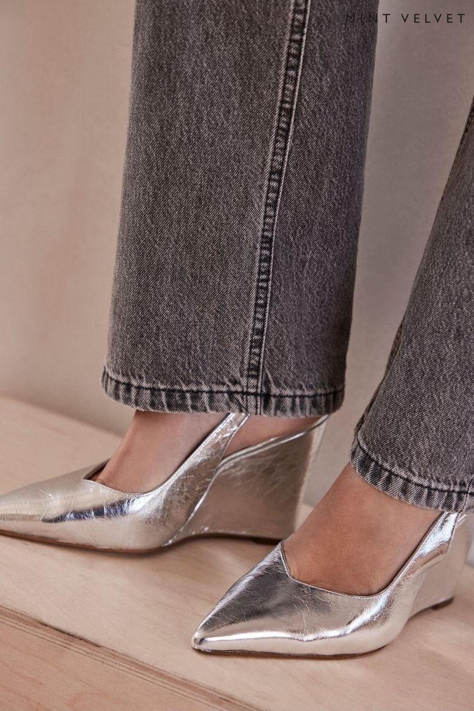 Next discount heels silver