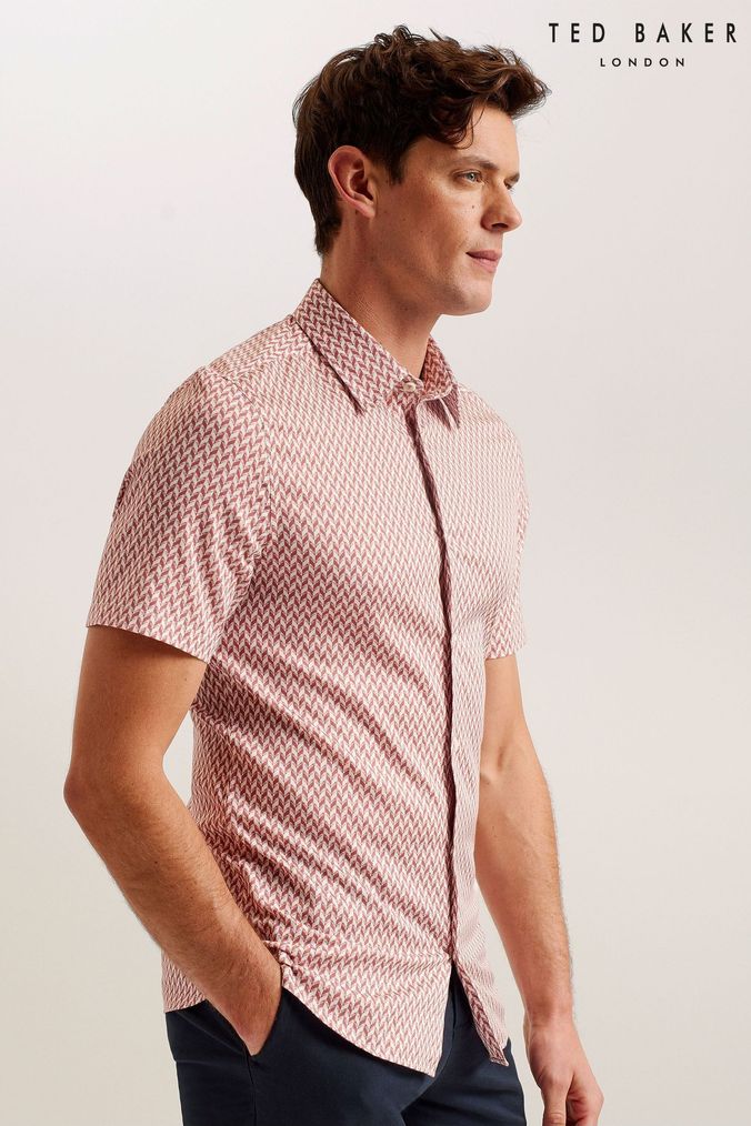 Ted baker short sleeve top shirt