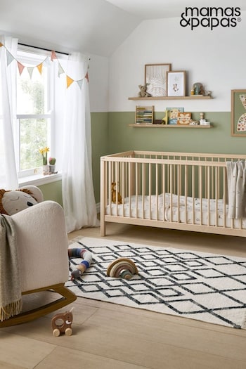 All School Shoes Natural Solo Cot Bed (N99898) | £349