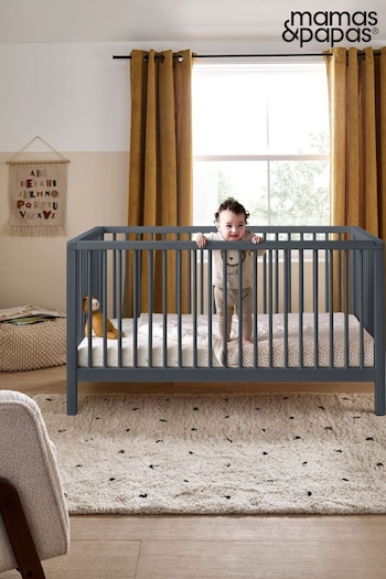 Mamas & Papas Slate Solo Cot Bed (N99917) | £349