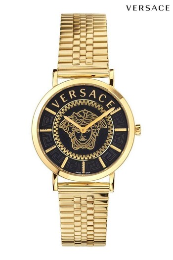 Versace Gold Tone Essential Watch (NJL517) | £635