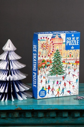 Talking Tables 1000 Piece Ice Skating Christmas Puzzle (NT5880) | £20