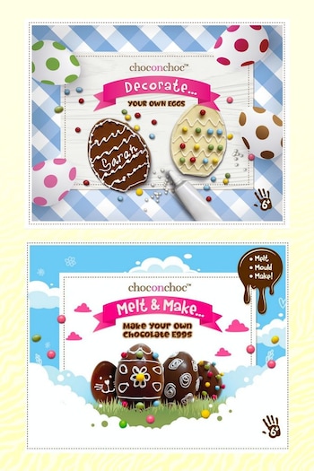 Choc on Choc MYO Easter Eggs  Decorate Your Own Easter Egg Kit (NW1139) | £24