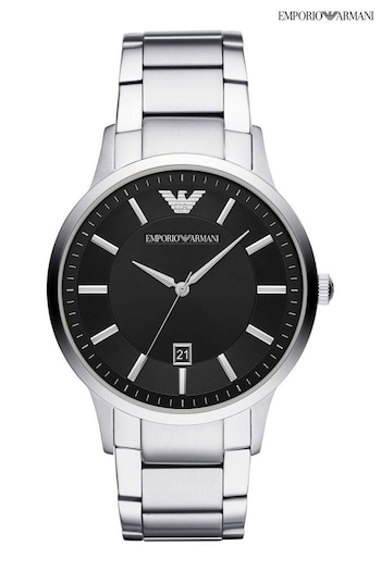 Emporio Armani Gents Silver Tone Watch (NZU173) | £239