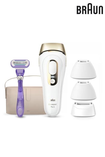 Braun Silkexpert Pro 5 PL5347 IPL with Vanity Case, Permanent Visible Hair Removal System for Women and Men (P20957) | £399