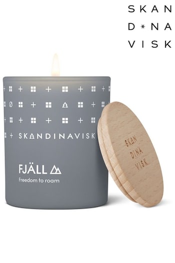 SKANDINAVISK Clear FJALL Scented Candle with lid 65g (P21835) | £20