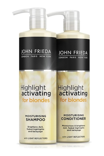 John Frieda Sheer Blonde Highlight Activating Shampoo And Conditioner Duo (P22418) | £19