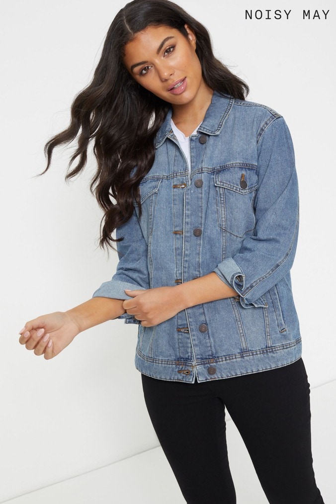 Buy Women s Jackets Noisy May Lipsydenim Online Next UK