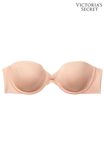 Victoria's Secret Cameo Nude Smooth Lightly Lined Multiway Strapless Bra (P22915) | £45