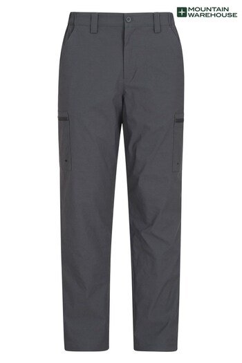 Mountain Warehouse Black Mens Winter Trek Stretch Trousers - Short Length (P26783) | £56