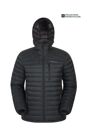 Mountain Warehouse Black Henry Ii Extreme Mens Down Padded Jacket (P26820) | £128
