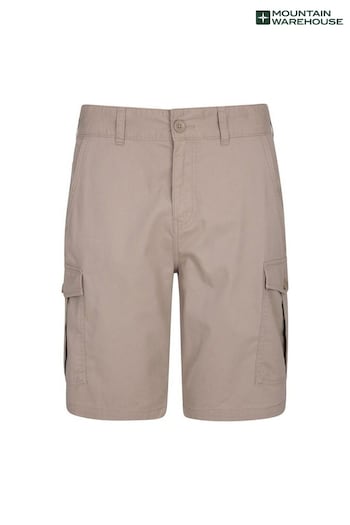 Mountain Warehouse Cream Lakeside Mens Cargo Shorts (P26852) | £26