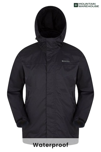Mountain Warehouse Black Torrent Mens Waterproof Jacket (P26858) | £50