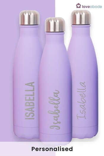 Personalised Water Bottle by Loveabode (P26875) | £20