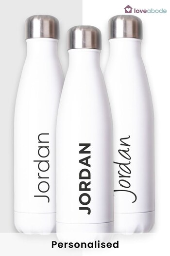 Personalised Water Bottle by Loveabode (P26880) | £20