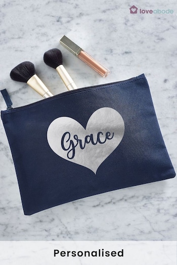 Personalised Make-Up Bag by Loveabode (P26887) | £12