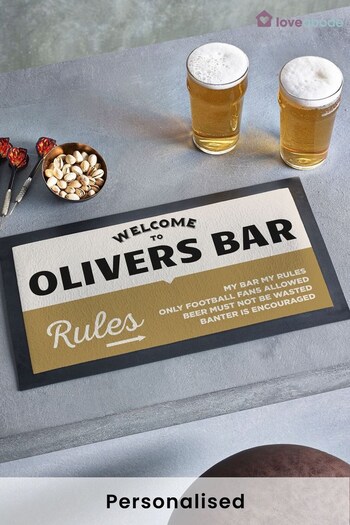 Personalised Beer Mat by Loveabode (P26973) | £20