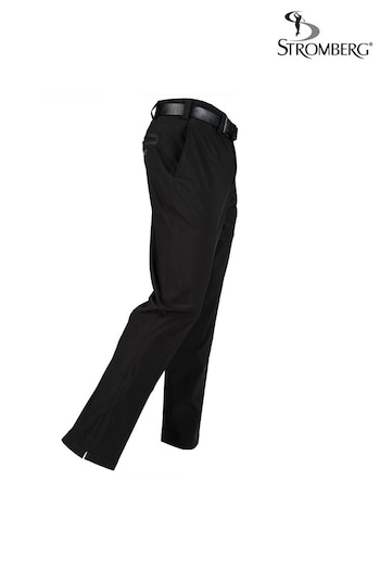 American Golf Black Weather Tech Trousers (P27146) | £60