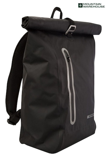 Mountain Warehouse Black Black Tempest 25L Waterproof Backpack (P27153) | £64