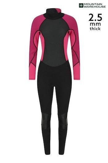 Mountain Warehouse Pink Womens Full Length Neoprene Wetsuit (P27377) | £99