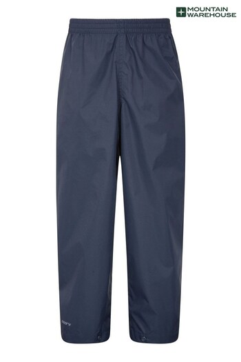 Mountain Warehouse Blue Pakka Kids Waterproof Over Trousers (P28061) | £23