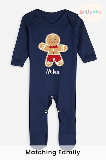 Personalised Newborn Matching Family Christmas Sleepsuit by Dollymix (P28772) | £20