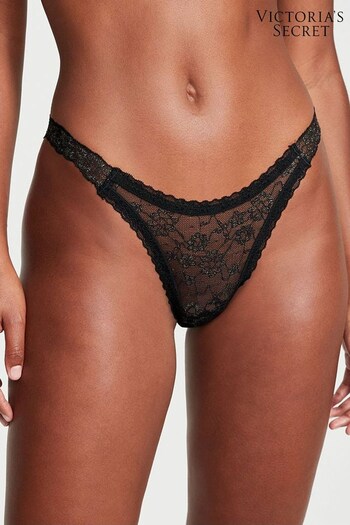 Victoria's Secret Black Gold Brazilian Knickers (P29740) | £9