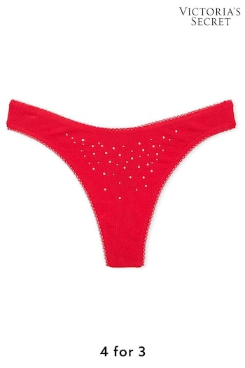 Victoria's Secret Red Thong Knickers (P29872) | £9