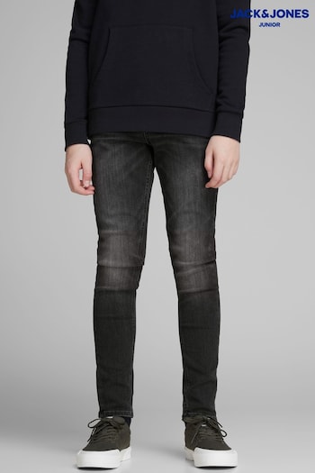 Jack & Jones Junior Black Denim Liam Skinny casual jeans (P30056) | £28