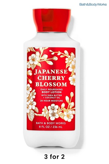 New In Footwear Japanese Cherry Blossom Daily Nourishing Body Lotion 8 fl oz / 236 mL (P32930) | £17