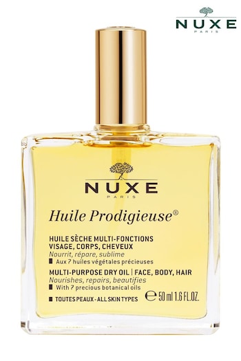 Nuxe Huile Prodigieuse® Multi-Purpose Dry Oil for Face, Body and Hair 50ml (P34126) | £22