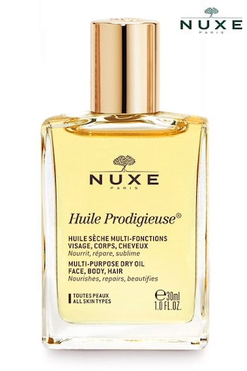 Nuxe Huile Prodigieuse® Multi-Purpose Dry Oil for Face, Body and Hair 30ml (P34162) | £12.50