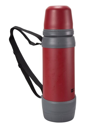 Mountain Warehouse Red Red Flask With 2 Cups  900ml (P35002) | £32