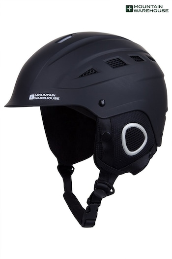 Mountain Warehouse Black Pinnacle Unisex Ski Helmet (P35134) | £64