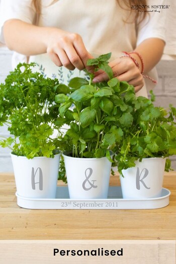 Personalised Anniversary Tray & Pots by Jonny's Sister (P35437) | £25