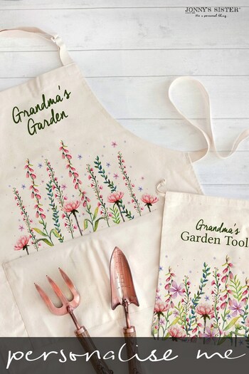Personalised Copper Garden Tools and Apron Set by Jonny's Sister (P35440) | £59