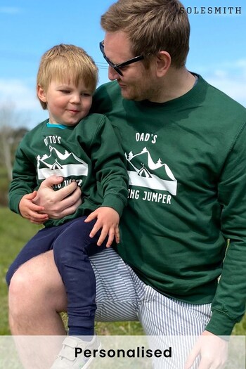 Personalised Children’s Camping Jumper by Solesmith (P35629) | £24