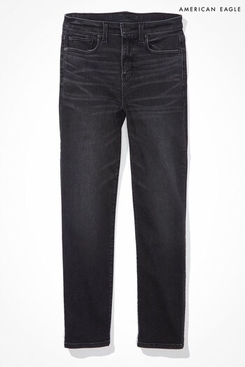 American Eagle Black Atelier-lumieresShops Level Slim Straight Jean (P36087) | £65