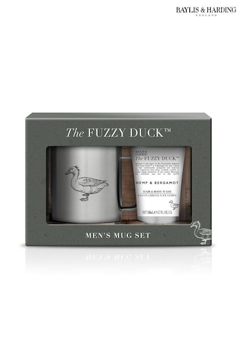 Baylis & Harding The Fuzzy Duck Men's Hemp & Bergamot Boxed Mug Gift Set (P36166) | £12