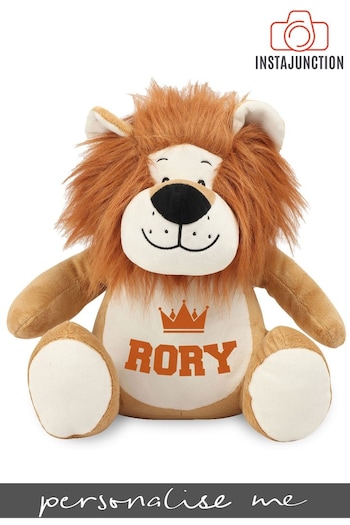 Personalised Lion Name and Icon Cuddly Toy (P36257) | £25