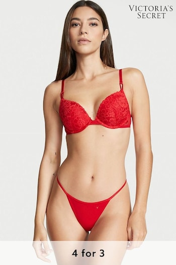 Victoria's Secret Lipstick Red No Show Thong Knickers (P37020) | £9