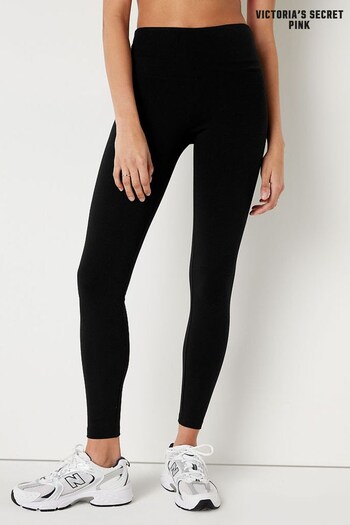 Victoria's Secret PINK Pure Black High Waist Full Length Legging (P37599) | £35