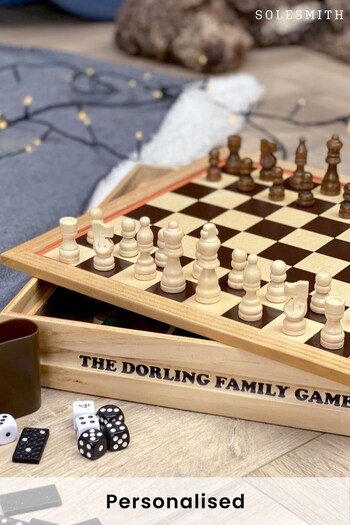 Personalised Family Game Set by Solesmith (P38209) | £65