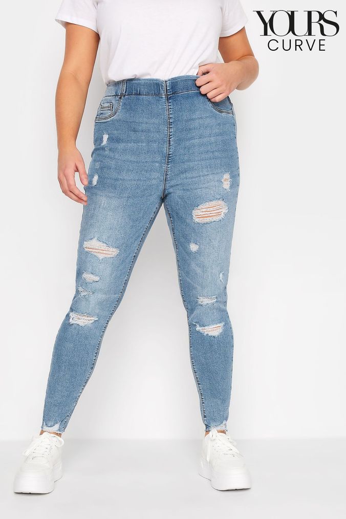 Next skinny deals ripped jeans