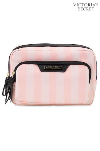 Victoria's Secret Pink Iconic Stripe Cosmetic Bag (P39913) | £20